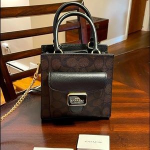 NEW!!! Coach Mini Pepper Leather Bag